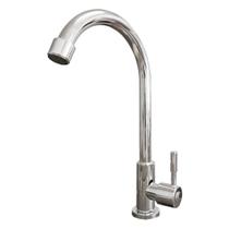 Torneira Para Cozinha Inox 304 1/4 de Volta Cromado 40 mca