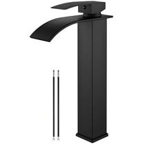 Torneira para Cuba de Lavatório Airuida - Design Cascata Matte Black