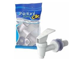 Torneira Para Filtro De Barro De Água Simples Branca Stefani