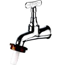 Torneira para Jardim Curta de Parede Cromada DN 15 1/2" 1128 - 2164 - STOC