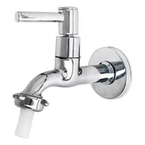Torneira para Jardim Metal Cromado 1/2 com Bico para Mangueira 1130 CasaGrande Mundial Torneira para Jardim Metal Cromado 1/2 com Bico para Mangueira 1130 CasaGrande Mundial