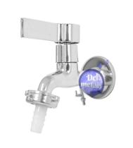 Torneira Para Jardim Tanque Metal Alavanca Cromada 1128 C65 Torneira Para Jardim Tanque Metal Alavanca Cromada 1128 C65