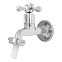 Torneira Para Jardim Tanque Metal Alavanca Cromada 1128 C73 Cor:Prateado CasaGrande Mundial - Um Novo Conceito.
