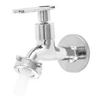 Torneira Para Jardim Tanque Metal Alavanca Cromada 1128 C73 Cor: Prateado CasaGrande Mundial - Um Novo Conceito.