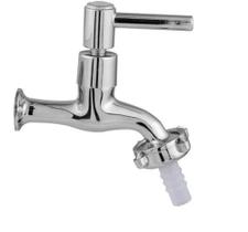 Torneira Para Jardim Tanque Metal Alavanca Cromada C34 1/4 - Império Ind Torneira Para Jardim Tanque Metal Alavanca Cromada C34 1/4 - Império Ind