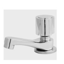 TORNEIRA PARA LAVATÓRIO 1194 C40 CROMADA COM CANOPLA Del Metais
