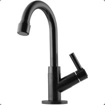 Torneira para Lavatório de Bancada Preta em ABS para Cuba ou Pia