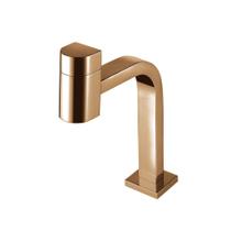 Torneira para Lavatório de Mesa Bica Baixa 1194 R55 LorenCode Rose Gold Lorenzetti