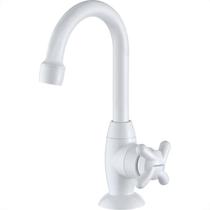 Torneira para Lavatório de Mesa Lorenzetti 1195 F34 Branca 7110003 Torneira para Lavatório de Mesa Lorenzetti 1195 F34 Branca 7110003