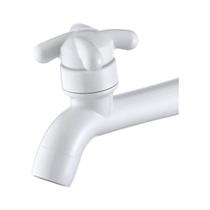 Torneira para Lavatório de Parede Brio Branca Torneira para Lavatório de Parede Brio Branca