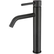 Torneira para Lavatório Ísis Bica Alta Black Matte - Linha Ísis - Drop Metais Torneira para Lavatório Ísis Bica Alta Black Matte - Linha Ísis - Drop Metais