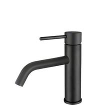 Torneira para Lavatório Ísis Bica Baixa Preto Fosco - Linha Ísis - Drop Metais Torneira para Lavatório Ísis Bica Baixa Preto Fosco - Linha Ísis - Drop Metais