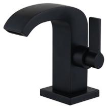 Torneira Para Lavatório Metais Rainha Square 91015 C 70 1/4 Preto