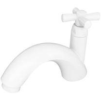 Torneira para Lavatório Tigre Cross Fixa Branco Torneira para Lavatório Tigre Cross Fixa Branco