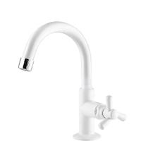 Torneira para Lavatório Víqua Mesa Bica Alta ABS Branca