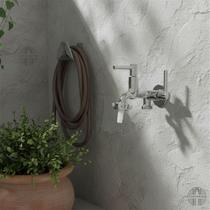 Torneira para Tanque/Cozinha/Lavanderia Reta 18cm Volante C34 Cabinho Toda em Metal CasaGrande Mundial