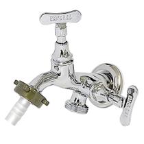 Torneira para Tanque e Máquina de lavar 1131 Acabamento Chaveta Medida 1/2 e 3/4 D Metais Sanitários