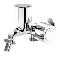 Torneira para Tanque e Máquina de Lavar ABS 1/4 de Volta DN15 1134P40 Japi Cromado