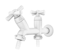 Torneira para Tanque e Máquina Tigre Cross Branca 1/2 Torneira para Tanque e Máquina Tigre Cross Branca 1/2