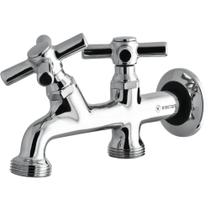 Torneira para Tanque Kimetais Sun Light Duas Saídas Parede