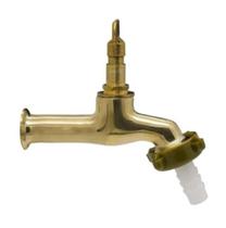 Torneira Para Tanque Ou Jardim C/bucha 1130 Metal Amarela