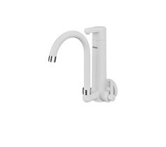 Torneira Parede Bica Móvel + Filtro Branco Lagune Viqua