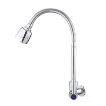 Torneira Parede Mangueira Inox Flexível Ducha Arejador Flex Alavanca 1/4 Volta Prata Torneira Parede Mangueira Inox Flexível Ducha Arejador Flex Alavanca 1/4 Volta Prata