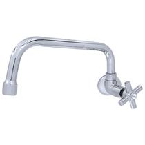 Torneira Parede Pia Cozinha Bica Móvel Cromada Metal Luxo Torneira Parede Pia Cozinha Bica Móvel Cromada Metal Luxo