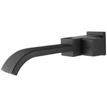 Torneira Parede Quadrada Preto Fosco Banheiro Torneira Parede Quadrada Preto Fosco Banheiro