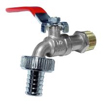 Torneira Parede Tanque Jardim Esfera de Vazão Plena Metal