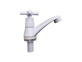 Torneira Pia ABS Branca Para Banheiro Cozinha Resistente Qualidade LR-0049