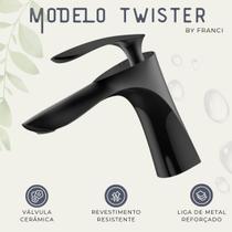 Torneira Pia Bancada Lavabo Banheiro Cozinha Misturador Água Quente Fria Metal Gourmet