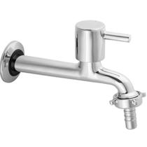 Torneira pia cozinha com bico bucha 18 cm cromada 1/2 kelly