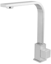 Torneira Pia Cuba Banheiro Bancada Lavatório Metal Quadrada Cromada Torneira Pia Cuba Banheiro Bancada Lavatório Metal Quadrada Cromada