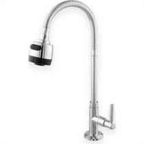 Torneira Pia Flex Banheiro Romar Up71 Crom Torneira Pia Flex Banheiro Romar Up71 Crom