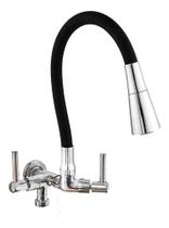 Torneira Pia Jato Preto Parede Cone Cr Saída Máquina Baixo Torneira Pia Jato Preto Parede Cone Cr Saída Máquina Baixo