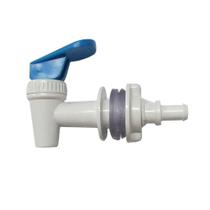 Torneira Plástica Para Filtro Com Alavanca Branco Azul Torneira Plástica Para Filtro Com Alavanca Branco Azul