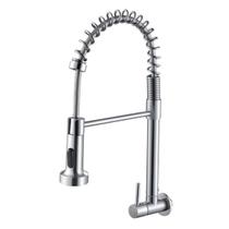 Torneira Ponente Gourmet com Mola Flexível Monocomando e Ducha Spray para Cozinha Pia Alta Pressão Rotação 360 Moderna Torneira Ponente Gourmet com Mola Flexível Monocomando e Ducha Spray para Cozinha Pia Alta Pressão Rotação 360 Moderna