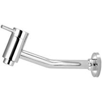 Torneira Pratica Cozinha Tanque Lavabo Reta Parede Metal Cromado