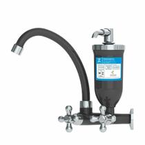 Torneira Preta Cromada Abs Filtro 1/4 De Volta - 2167 C33 Preto Torneira Preta Cromada Abs Filtro 1/4 De Volta - 2167 C33 Preto