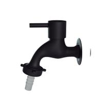 Torneira Preta Pia Tanque Metal 1/4 De Volta Black Civitt