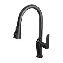 Torneira Prime Gourmet Monocomando 3 Jatos Bancada - Preto Torneira Prime Gourmet Monocomando 3 Jatos Bancada - Preto