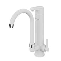 Torneira Purificador Mesa Bica Móvel Laguna Vitalite 1210603 Viqua Branco