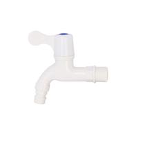 Torneira Pvc Plastico Tanque Branca 1/2'' 10x10x2,5Cm Curta