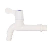 Torneira Pvc Plastico Tanque Branca 1/2'' 13x10x3Cm Longa