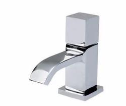 Torneira Quadra Baixa 1/4 De Volta Latão Cromado