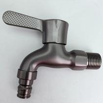 Torneira refrigerando única do aço 304 inoxidável, Torneira exterior cinzenta do jardim, 1 Pc Torneira refrigerando única do aço 304 inoxidável, Torneira exterior cinzenta do jardim, 1 Pc