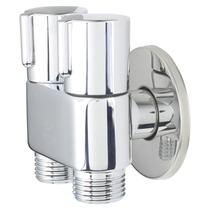 Torneira Registro Duas Saídas Máquina De Lavar Metal