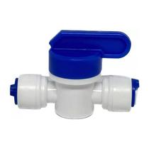 Torneira Registro em Linha de Engate Rápido para Mangueira 1/4"