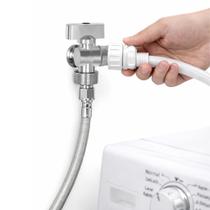 Torneira Registro Máquina De Lavar Roupa 1/2 X 3/4 Com Saída Para Mangueira Área De Serviço Torneira Registro Máquina De Lavar Roupa 1/2 X 3/4 Com Saída Para Mangueira Área De Serviço